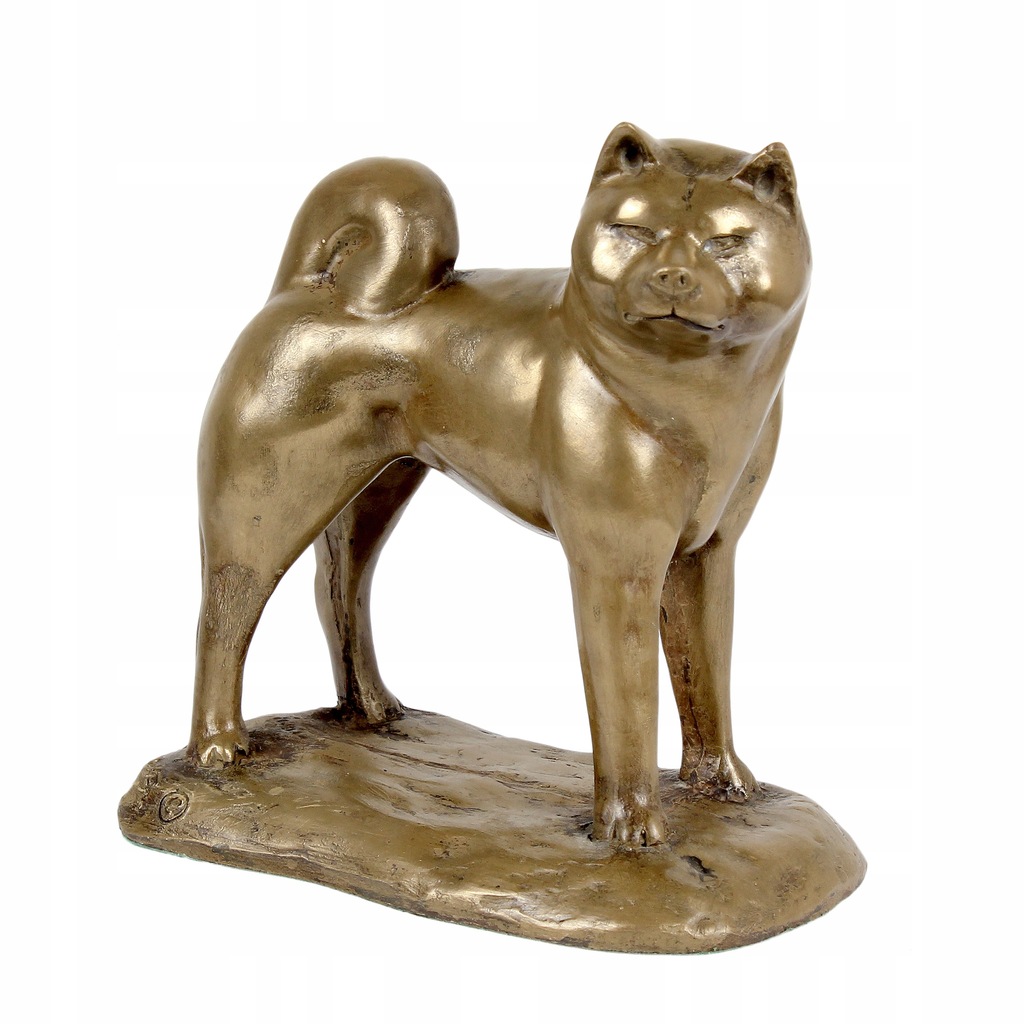 Akita, Akita Inu - statuetka psa, figurka do biura, trofeum na wystawę psó