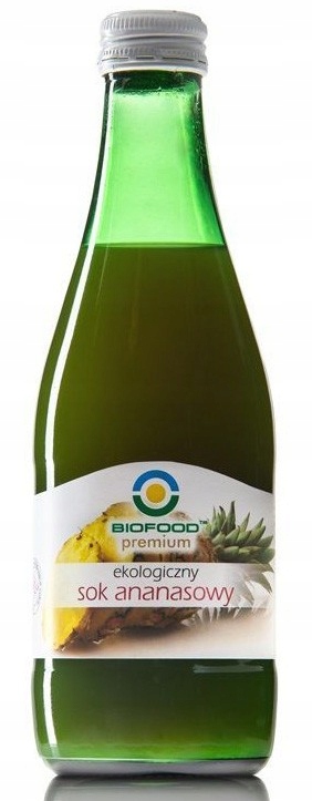 SOK ANANASOWY NFC BEZGLUTENOWY BIO 300 ml - BIO FOOD