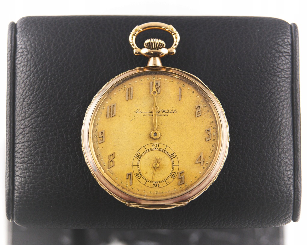 IWC SCHAFFHAUSEN POCKET WATCH 14K GOLD CAL.73 9838650017 oficjalne archiwum Allegro