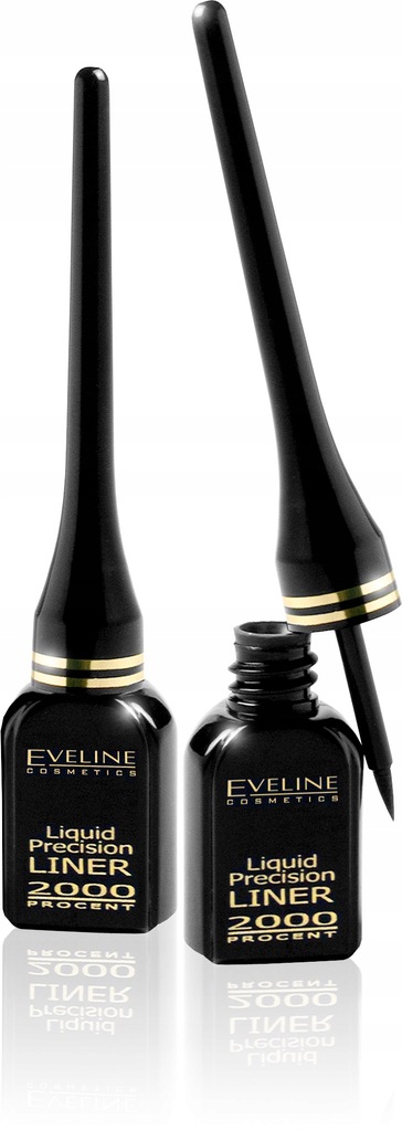 Eveline Liquid Precision Black eyeliner 4ml czarny