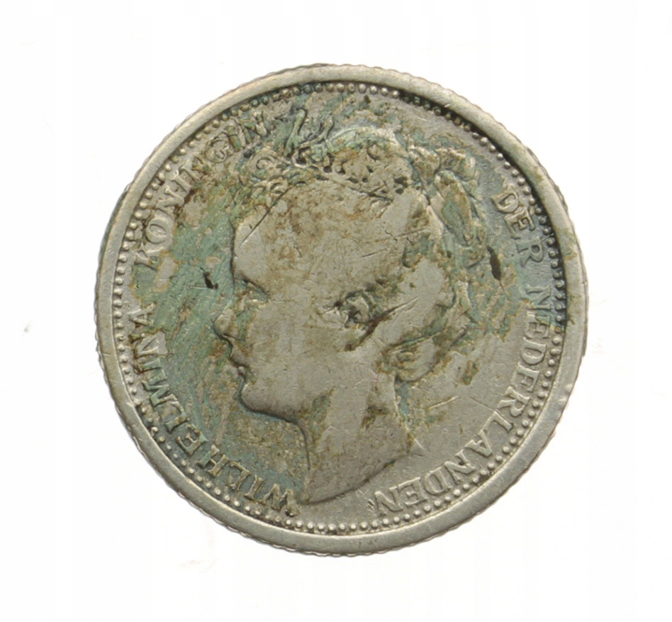 [M8776] Holandia 10 centów srebro 1905