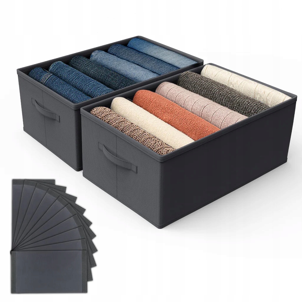 PUDEŁKO PUDEŁKA POJEMNIK DO PRZECHOWYWANIA z przegródkami T2