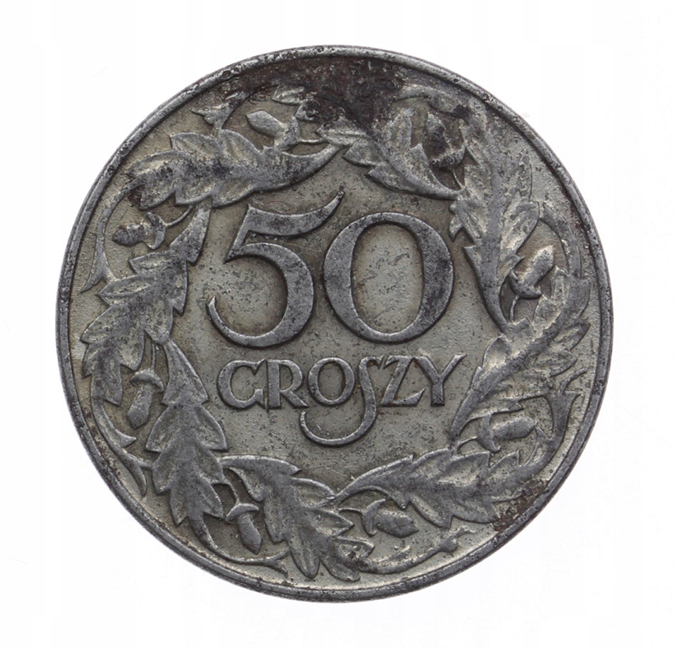 [M9012] Polska 50 groszy 1938 niklowa