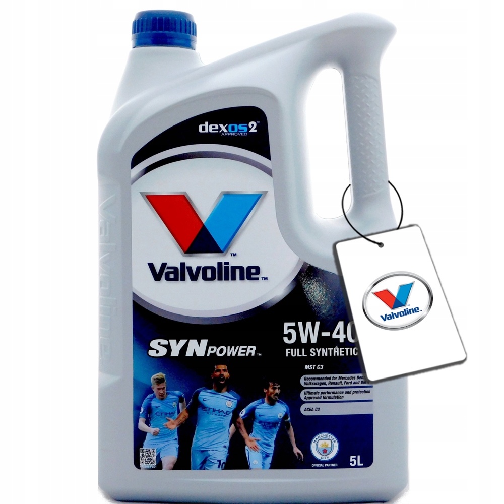 VALVOLINE SYNPOWER MST C3 5W40 5L