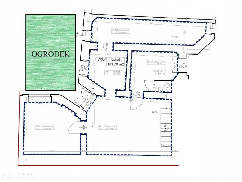 Kamienica, Łódź, Śródmieście, 101 m²