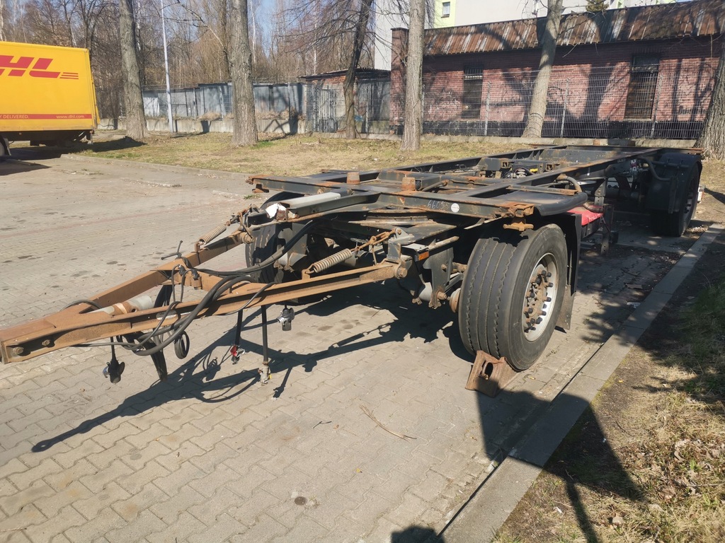 Przyczepa bdf schmitz 2 osiowa