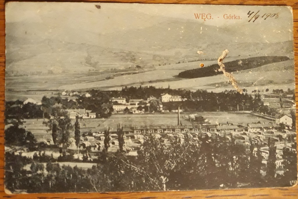 Węgierska Górka 1908 destylarnia i odlewnia żeliwa