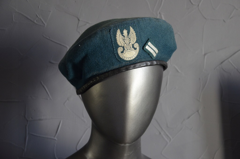 BERET WOJSK SPECJALNYCH ciemno zielony kapral r.56