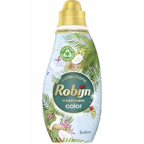 Płyn Do Prania 665ml 19 Prań Robijn Klein Krachtig Color Kokos