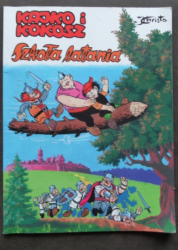 Kajko I Kokosz Szkoła Latania Komiks Do Przeczytania Kajko i Kokosz Szkoła Latania komiks - 14631232243 - oficjalne archiwum