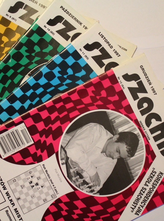 Magazyn Szachista - rocznik 1997 - 12 numerów