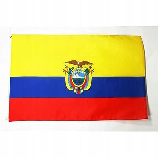 Flaga Ekwadoru 150 x 90 cm Flaga Ecuador Ekwador