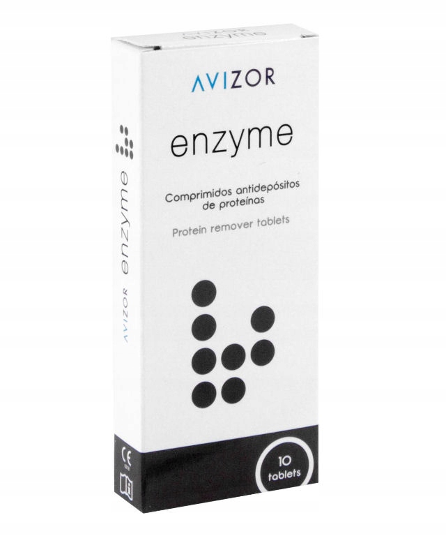 TABLETKI DO SOCZEWEK Avizor Enzyme 10szt