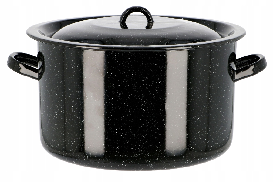 Купить БОЛЬШАЯ эмалированная кастрюля ЭМАЛИЯ индукционная ОЛКУШ 15л ...