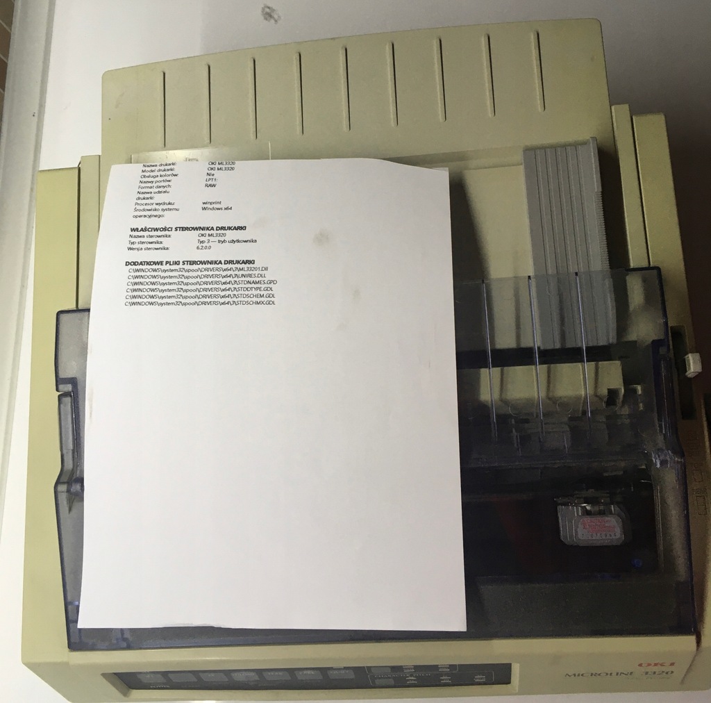 Купить Рекомендую матричный принтер OKI MicroLine ML3320 LPT.: отзывы, фото, характеристики в интерне-магазине Aredi.ru