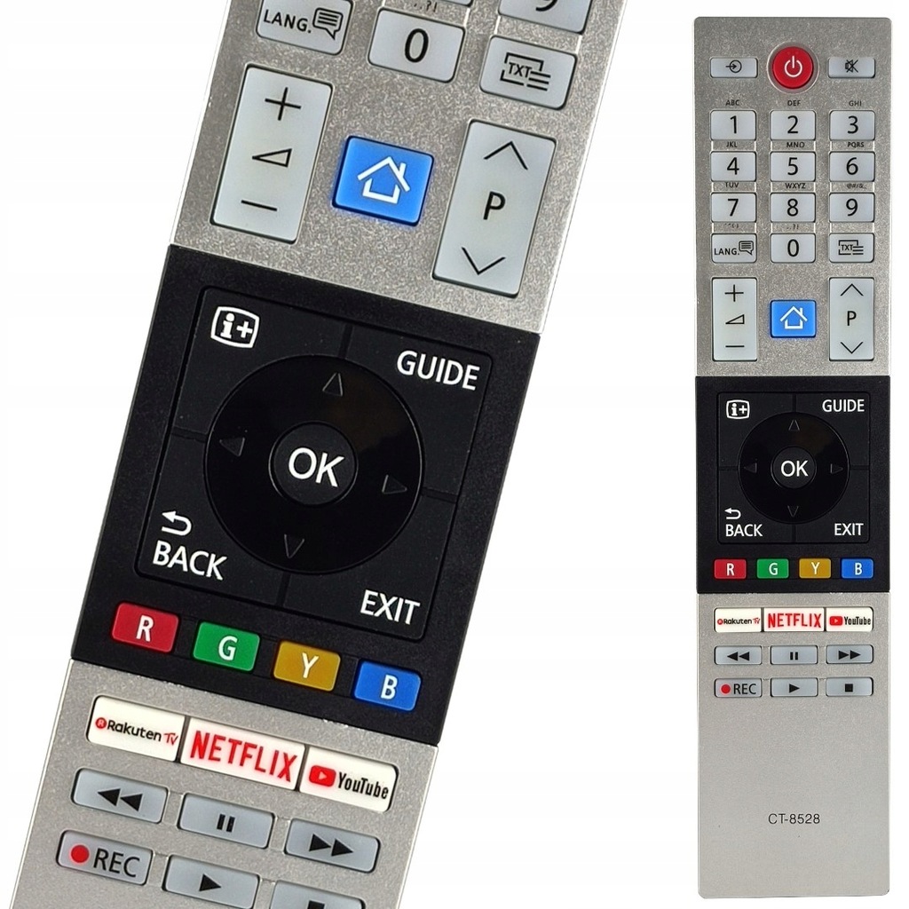 Pilot do Smart TV TOSHIBA CT-8528 | NETFLIX