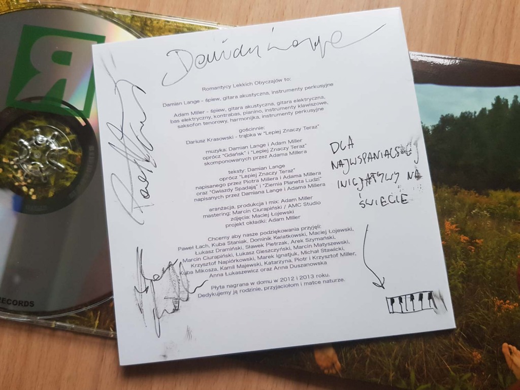 Romantycy Lekkich Obyczajów - CD + autografy