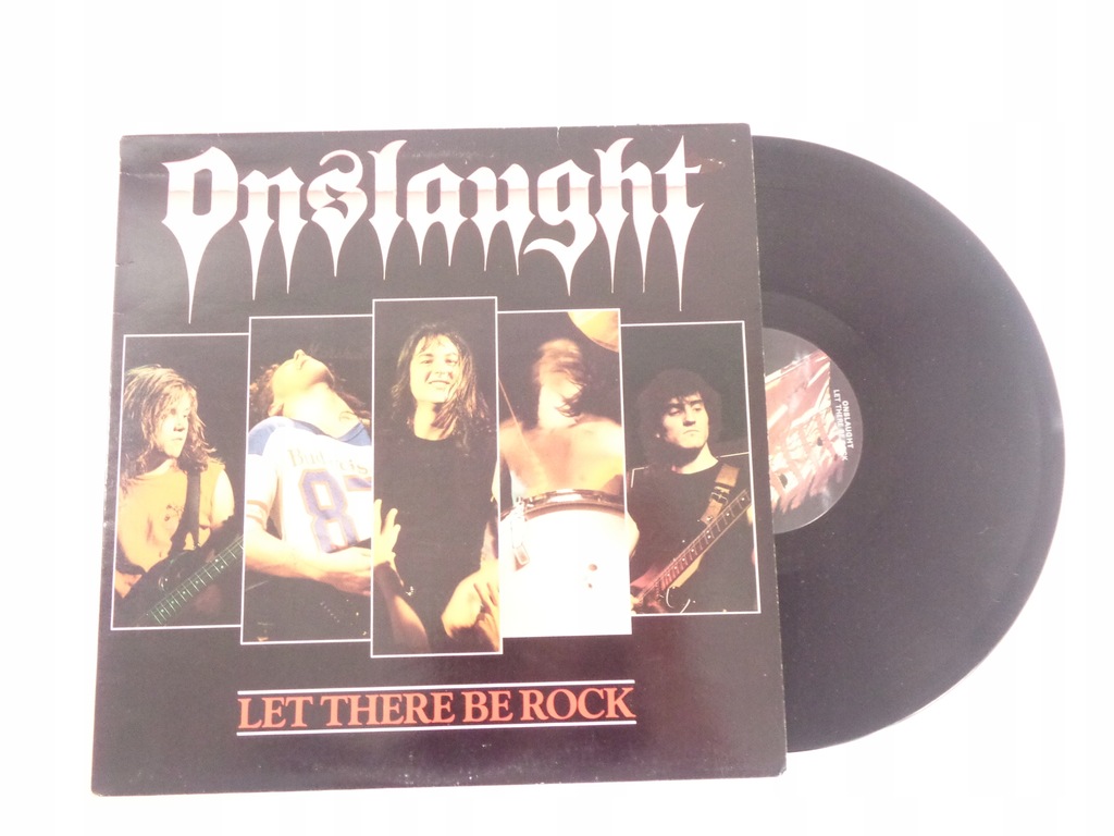 Onslaught Let There Be Rock [WINYL] VG+