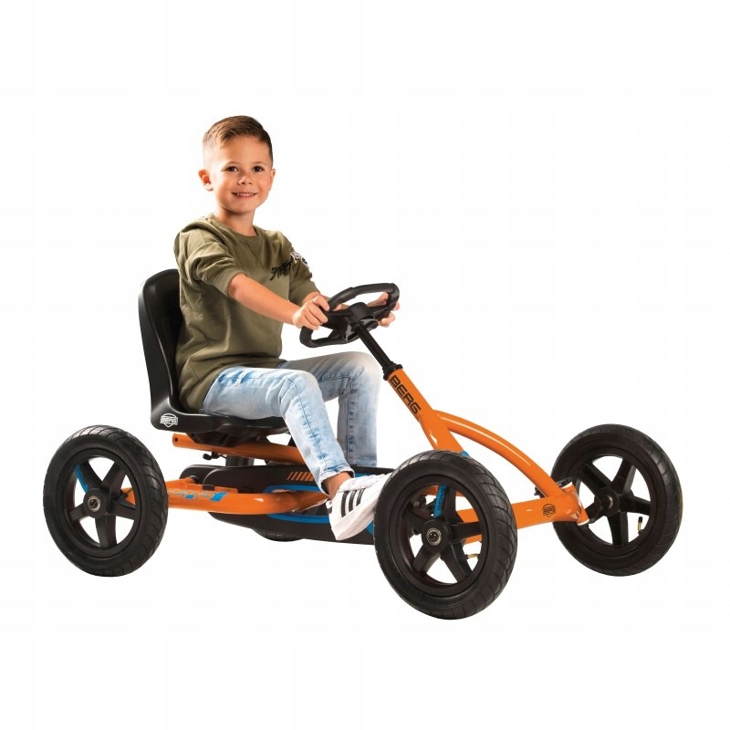 Gokart na pedały Berg Buddy B-Orange do 50 kg 3-8