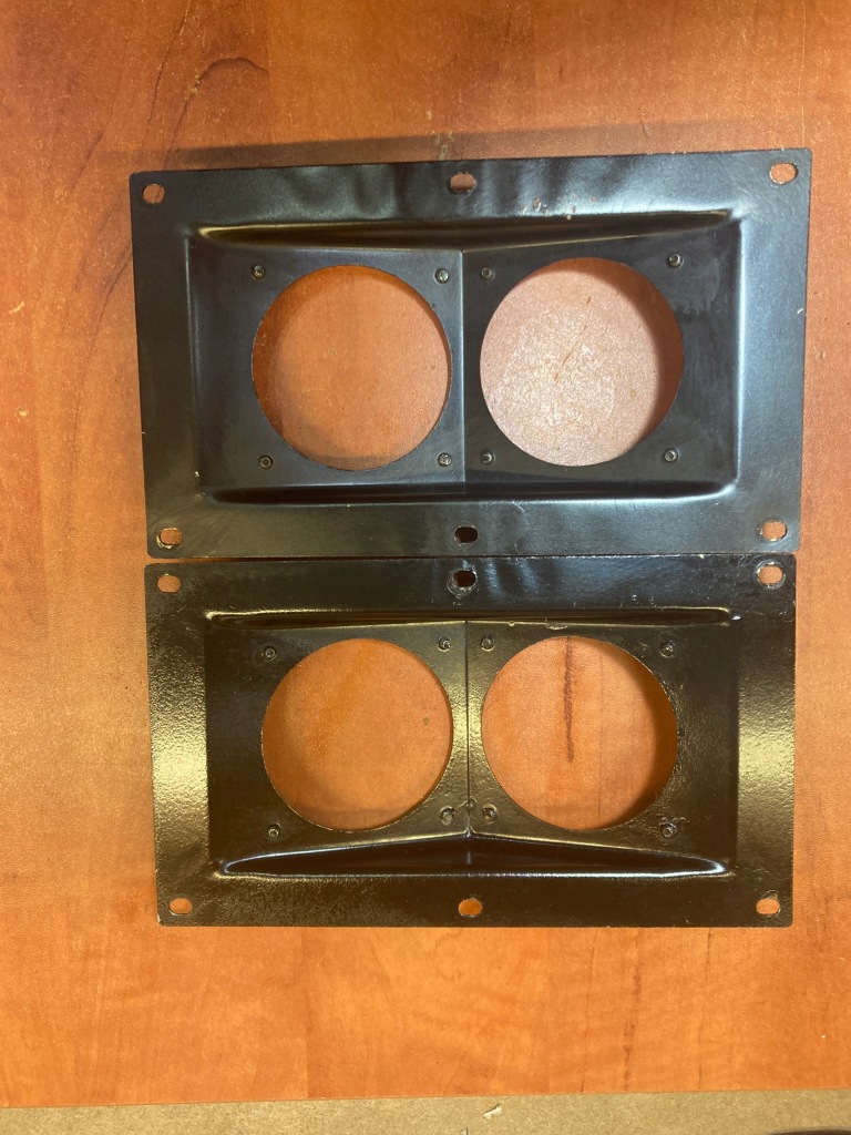 UNIKAT METALOWA RAMKA DO UNITRA GDW 6,5/1,5 8 OHM STAN BDB CENA ZA 2 SZT