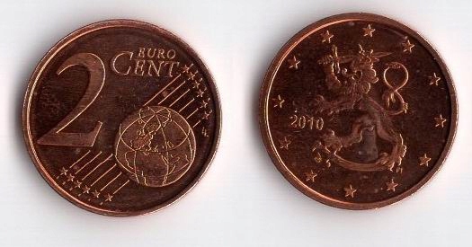 FINLANDIA 2010 2 EURO CENT