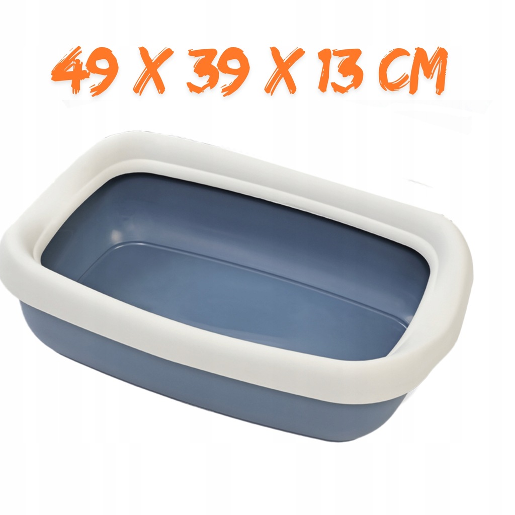 Kuweta dla kota otwarta BETA MAXI MIX COL. 49x39x13cm