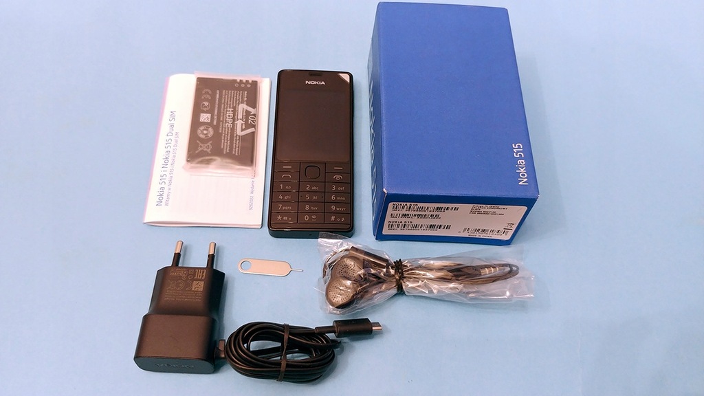 Nowa Nokia 515 RM-953 czarna, simlock Orange