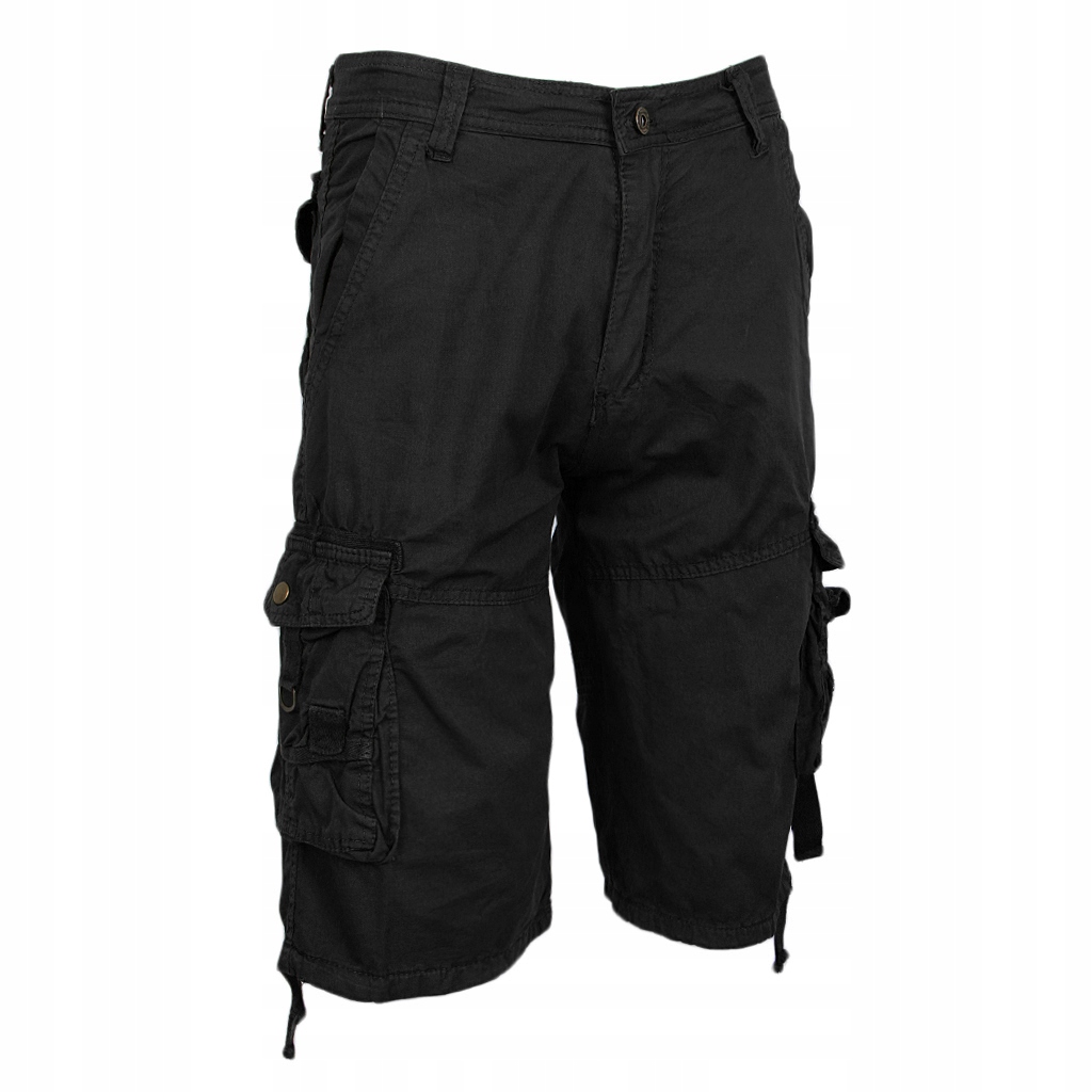 Męskie workowate spodnie - 34 - Czarny