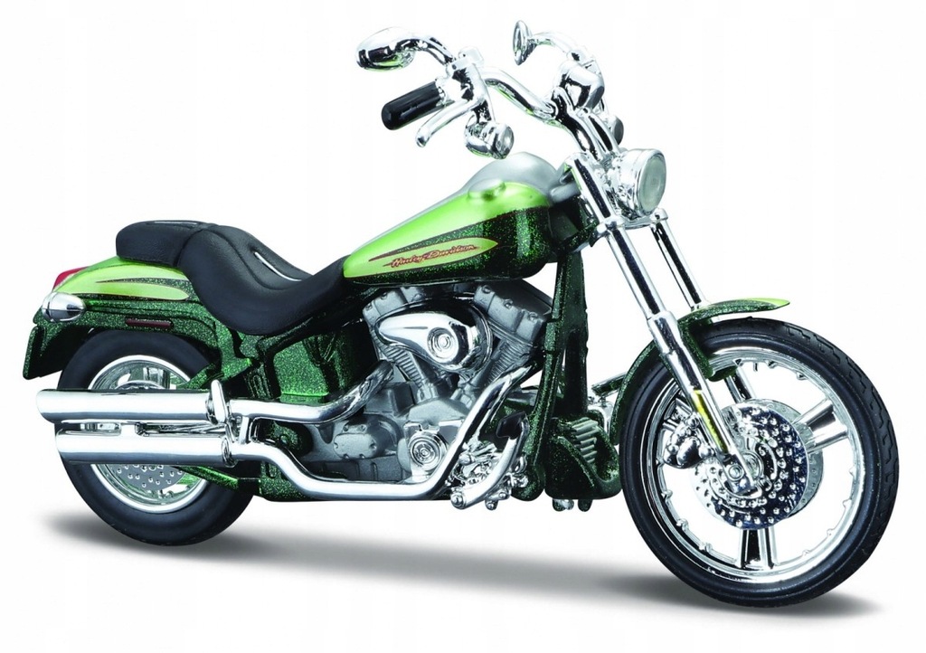 MAISTO Motocykl HD 2004 FXSTDSE CVO 1/18 Zielony