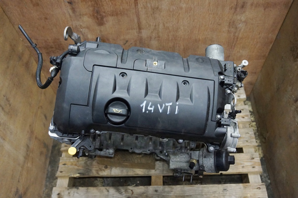 SILNIK 1.4 VTI 16V 95HP 8FP 8F01 PEUGEOT CITROEN 7657975214 oficjalne archiwum Allegro