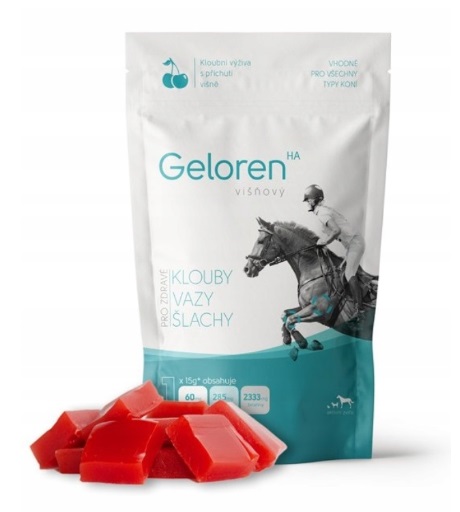 Geloren Horse WIŚNIOWY żelki 1 x 30 szt. 450g