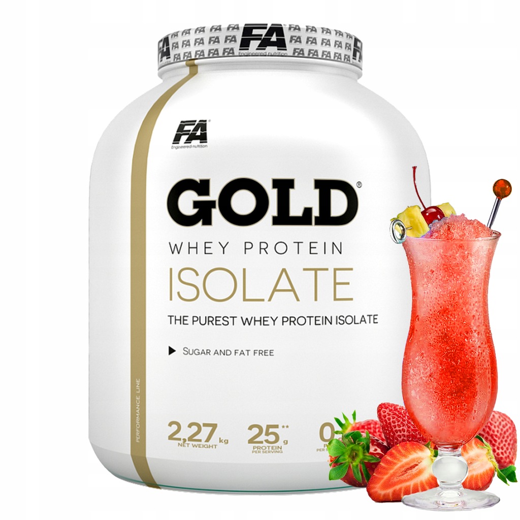 FA GOLD WHEY PROTEIN ISOLATE 2270g BIAŁKO IZOLAT