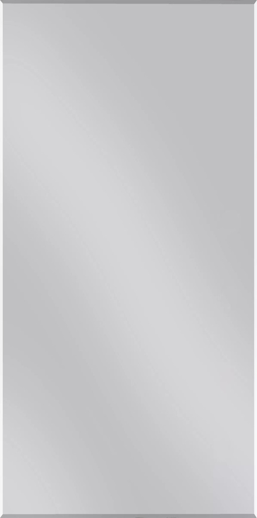 Lustro srebrne Prostokąt fazowany poler 40×120 cm