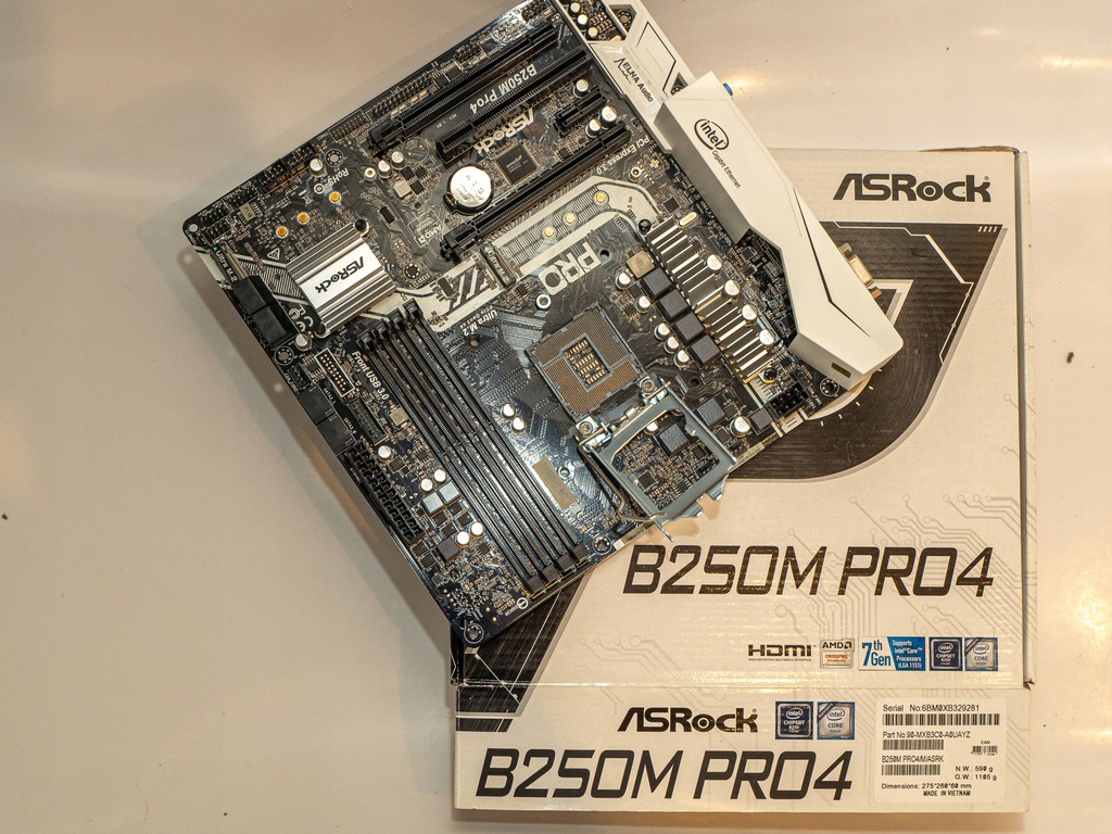 Płyta główna ASRock B250M Pro4 Micro ATX 11703957998 oficjalne