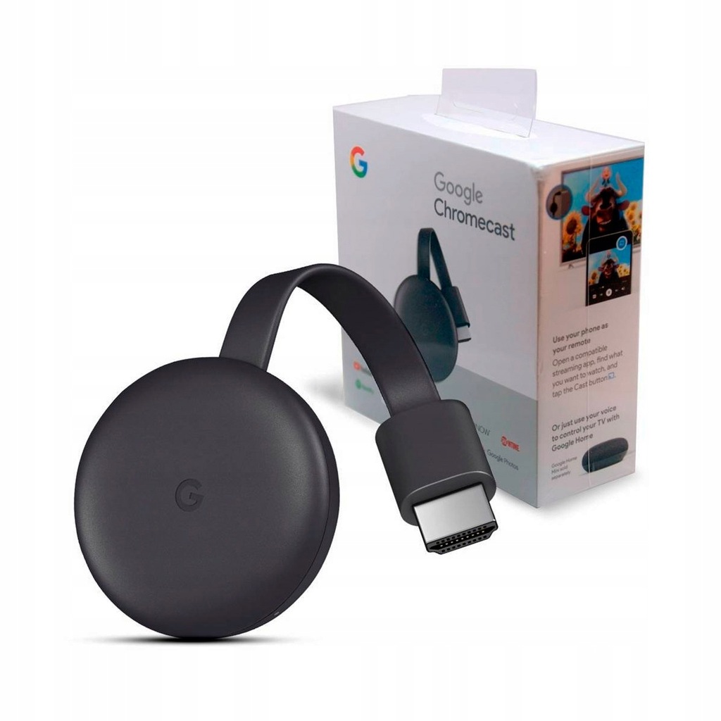 Купить CHROMECAST 3 HDMI NETFLIX YOUTUBE HBO GO SPOTIFY: отзывы, фото, характеристики в интерне-магазине Aredi.ru