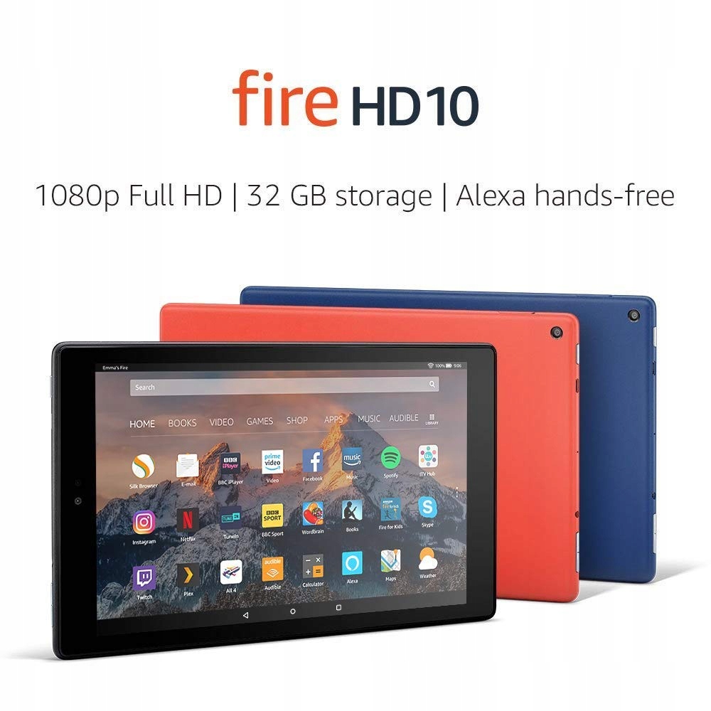 Tablet Amazon Fire HD 10, 10,1" 32GB Black - 8760852346 - oficjalne