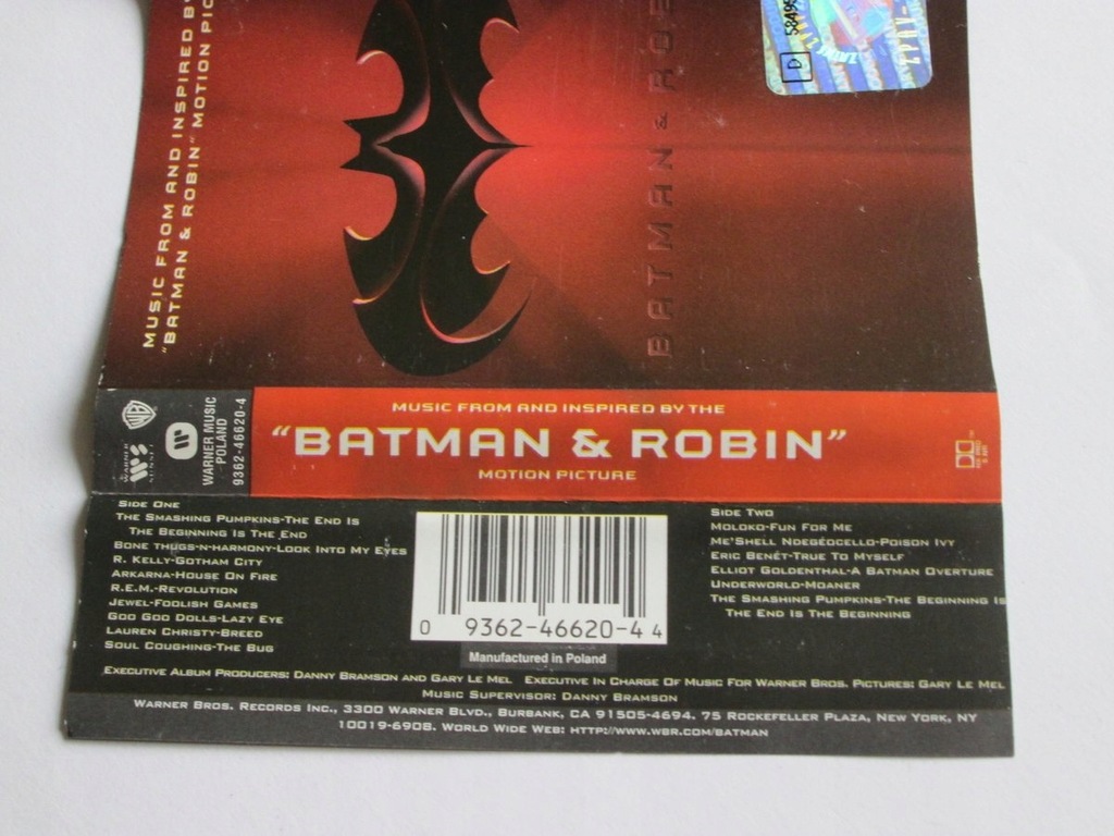 Купить Кассета с саундтреком «Бэтмен и Робин» / REM Moloko: отзывы, фото, характеристики в интерне-магазине Aredi.ru