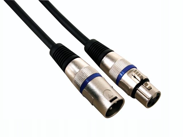 Kabel XLR M - XLR F mikrofonowy, 10 m. PAC123