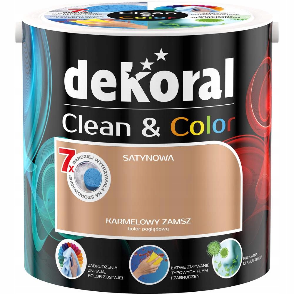 Clean&Color od DEKORAL Karmelowy zamsz
