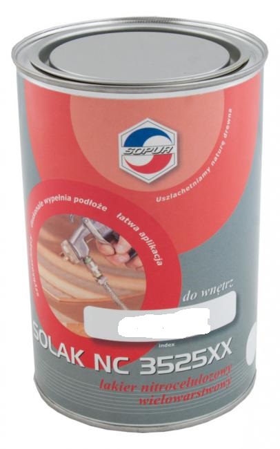 SOPUR Lakier nitro celulozowy SOLAK 352520 półmat