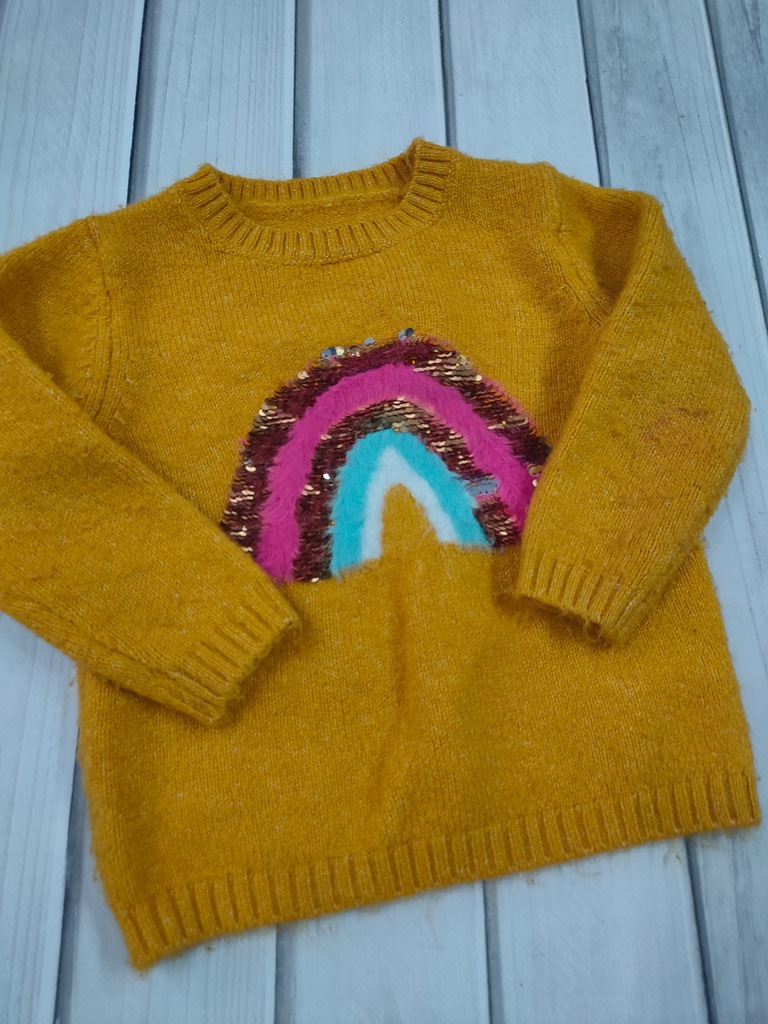 Matalan Sweterek dla dziewczynki Akryl r. 86
