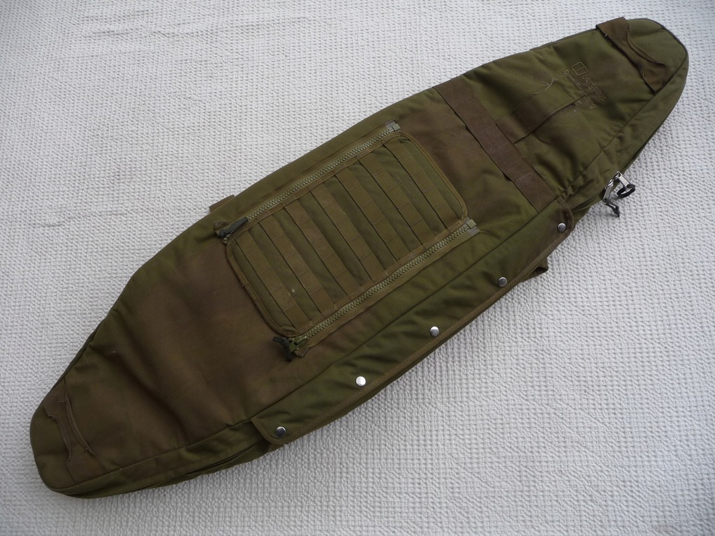 POKROWIEC PLECAK SNAJPERSKI NA BROŃ BERGHAUS MMPS DRAGBAG LONG MOLLE OLIVE