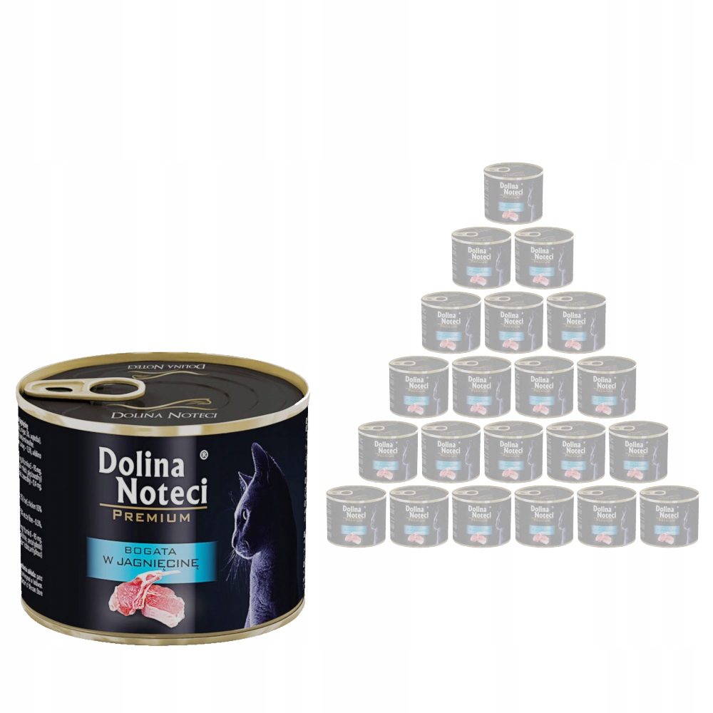 Dolina Noteci Premium Bogata w jagnięcinę 24x185g