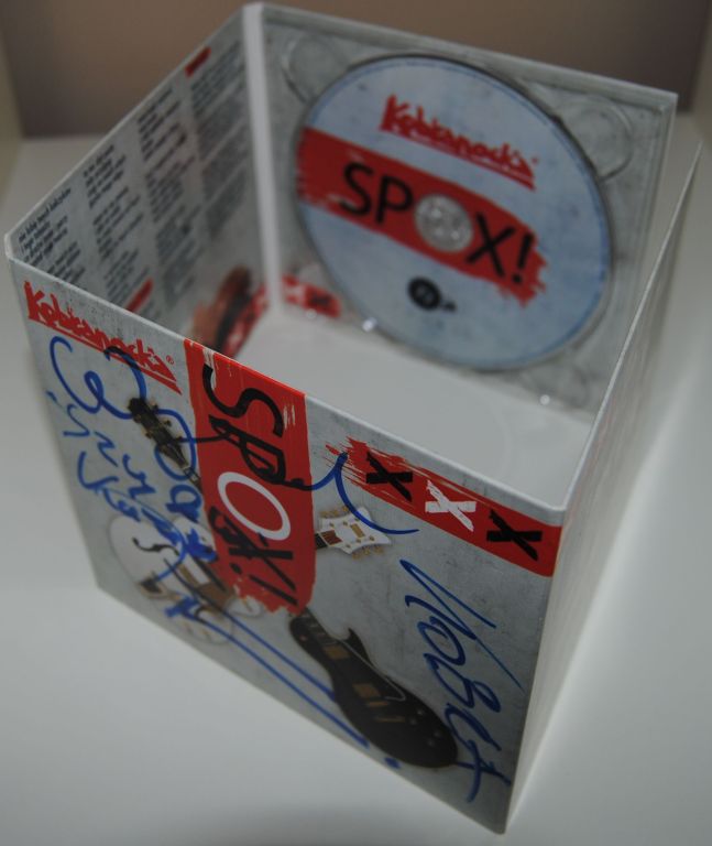 Płyta CD KOBRANOCKA z autografem członków zespołu