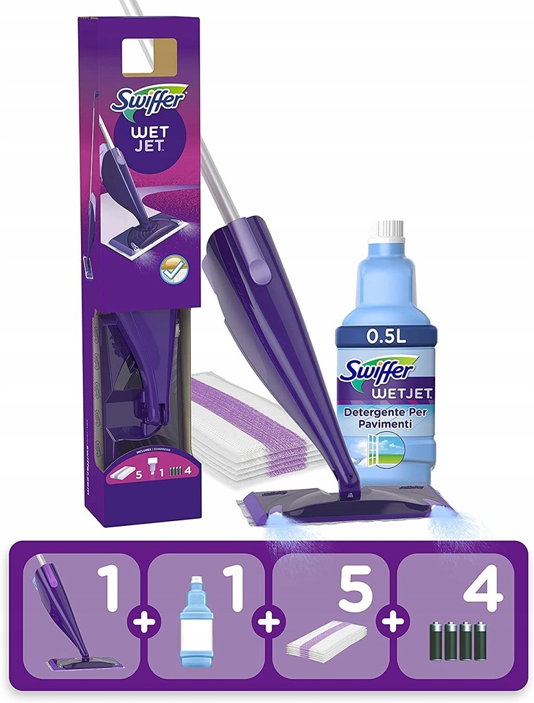 Procter Gamble Swiffer, Purple, One Size mop