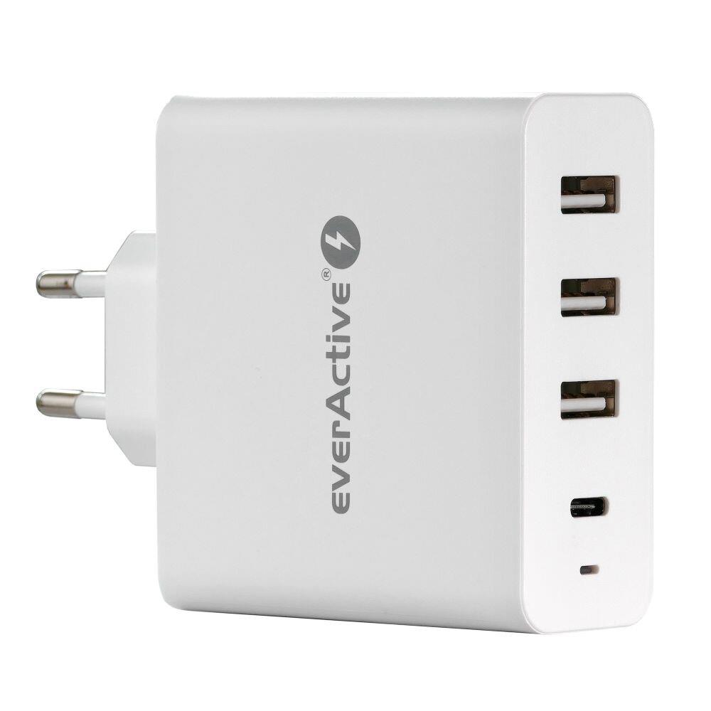 Ładowarka sieciowa everActive SC-500Q 3x USB USB-C