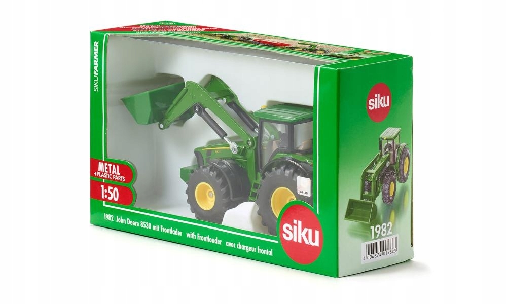 Siku 1982 Traktor John Deere 8530 Z Ladowarka 1 50 9330943624 Oficjalne Archiwum Allegro