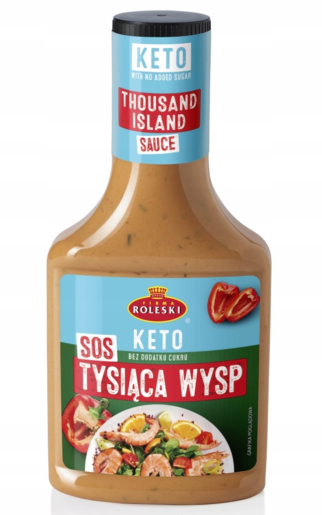 Sos 1000 wysp keto tysiąca wysp roleski 300 g