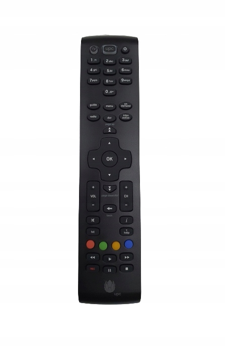 uniwersalny pilot do dekoderów UPC MEDIABOX RC2094501 sterowanie TV