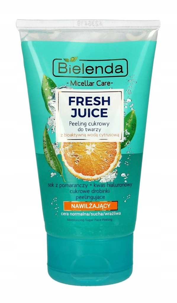 Bielenda Fresh Juice Peeling cukrowy nawilżający z